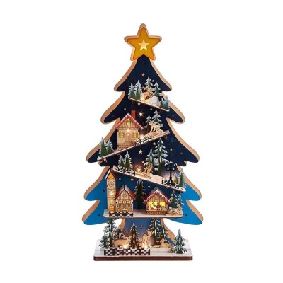 Деревянная ёлка 60 см - купить в Нижнеманчарово